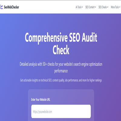 SeoWebChecker screenshot